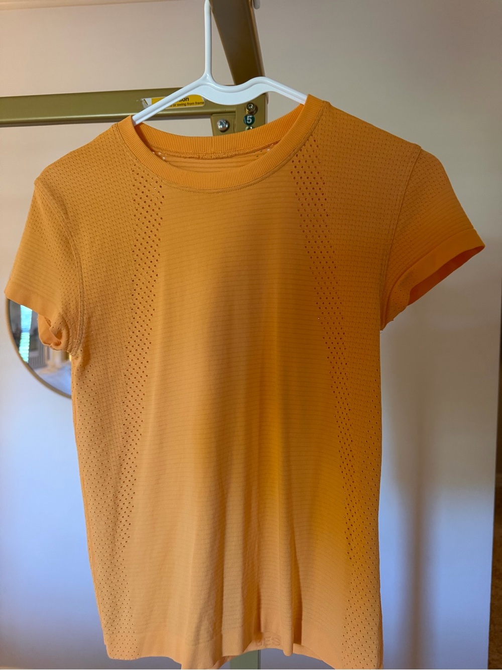 lululemon athletica Short Sleeve Performance Tee in Orange